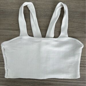 White Crop Top
